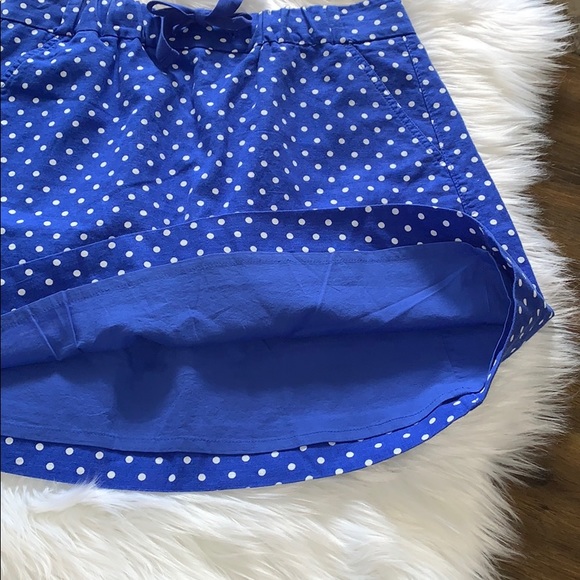 J. Crew Boardwalk Polka Dot Linen Skirt.Size 4 - Picture 13 of 14